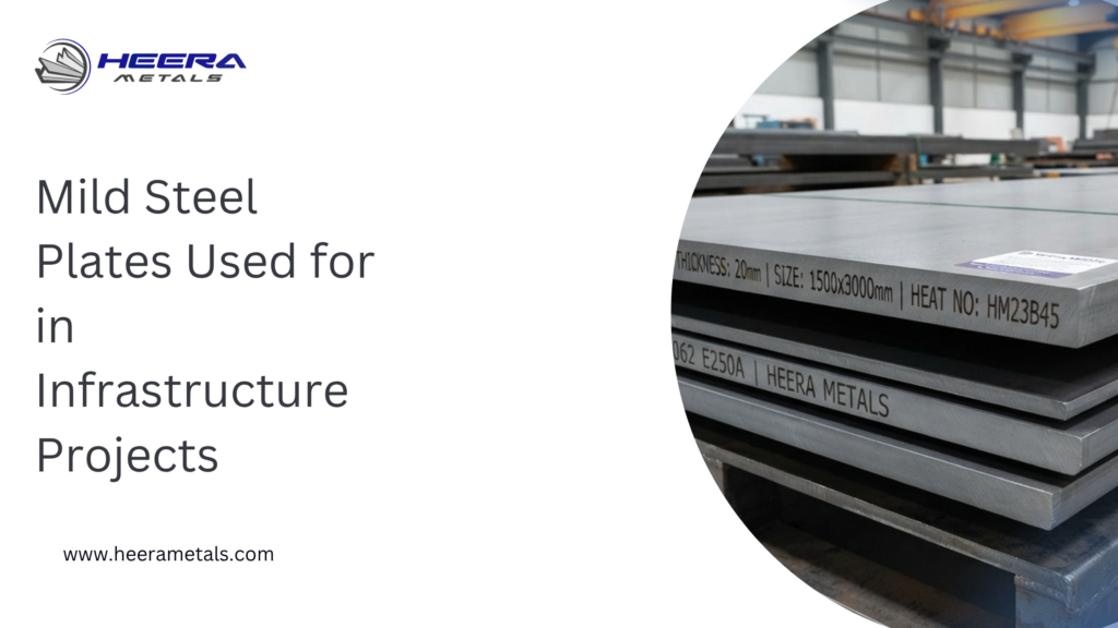 Mild steel plates for infrastructure projects supplied by mild steel supplier in UAE