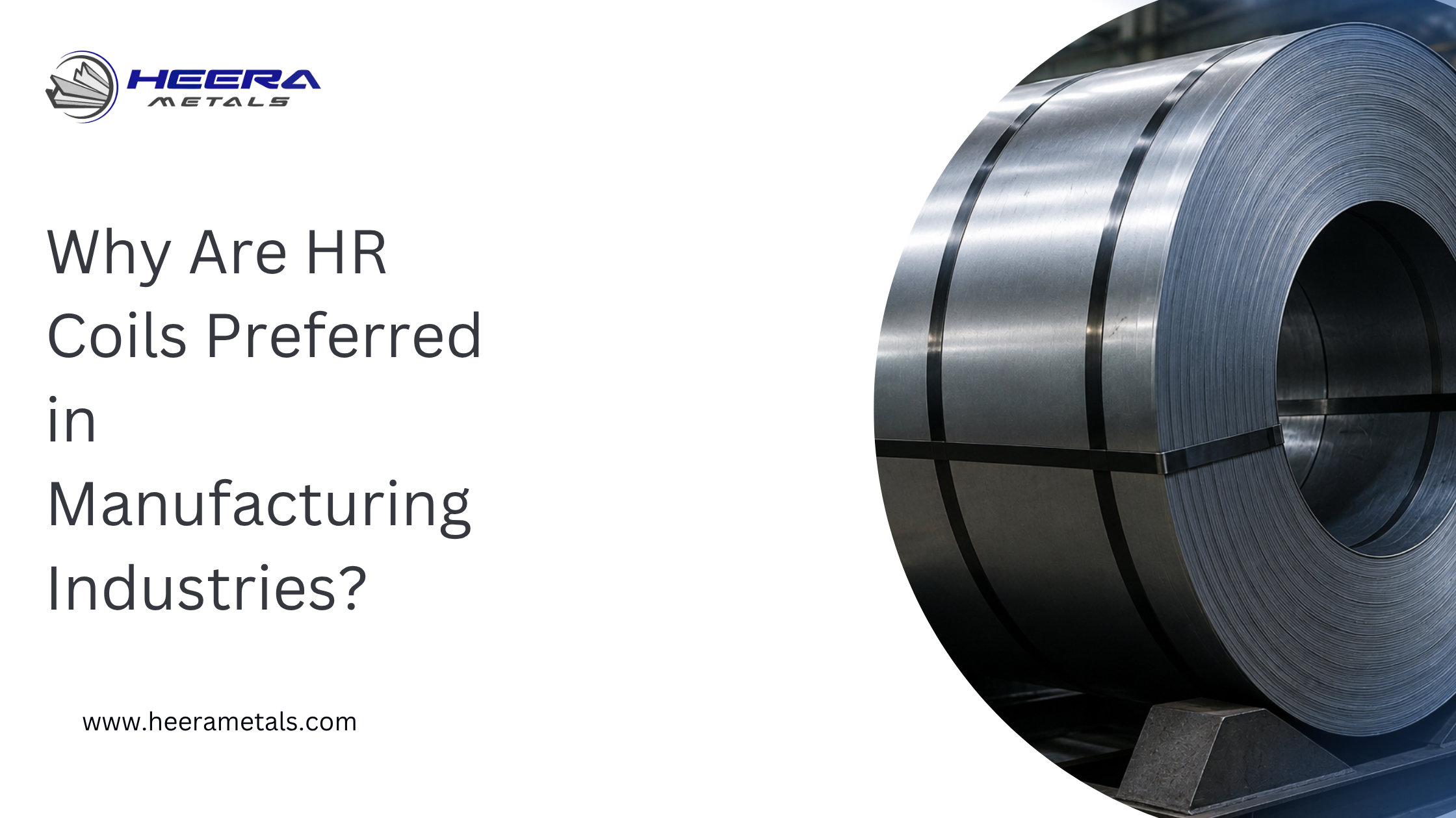 HR steel coil used in manufacturing industries for structural fabrication, machinery, automotive, and industrial applications.