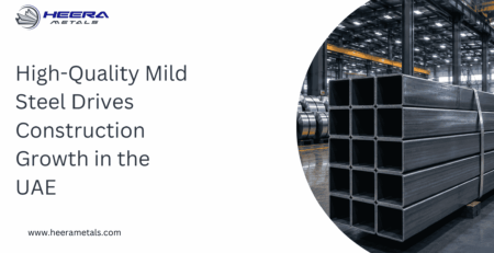 High quality mild steel for UAE construction projects