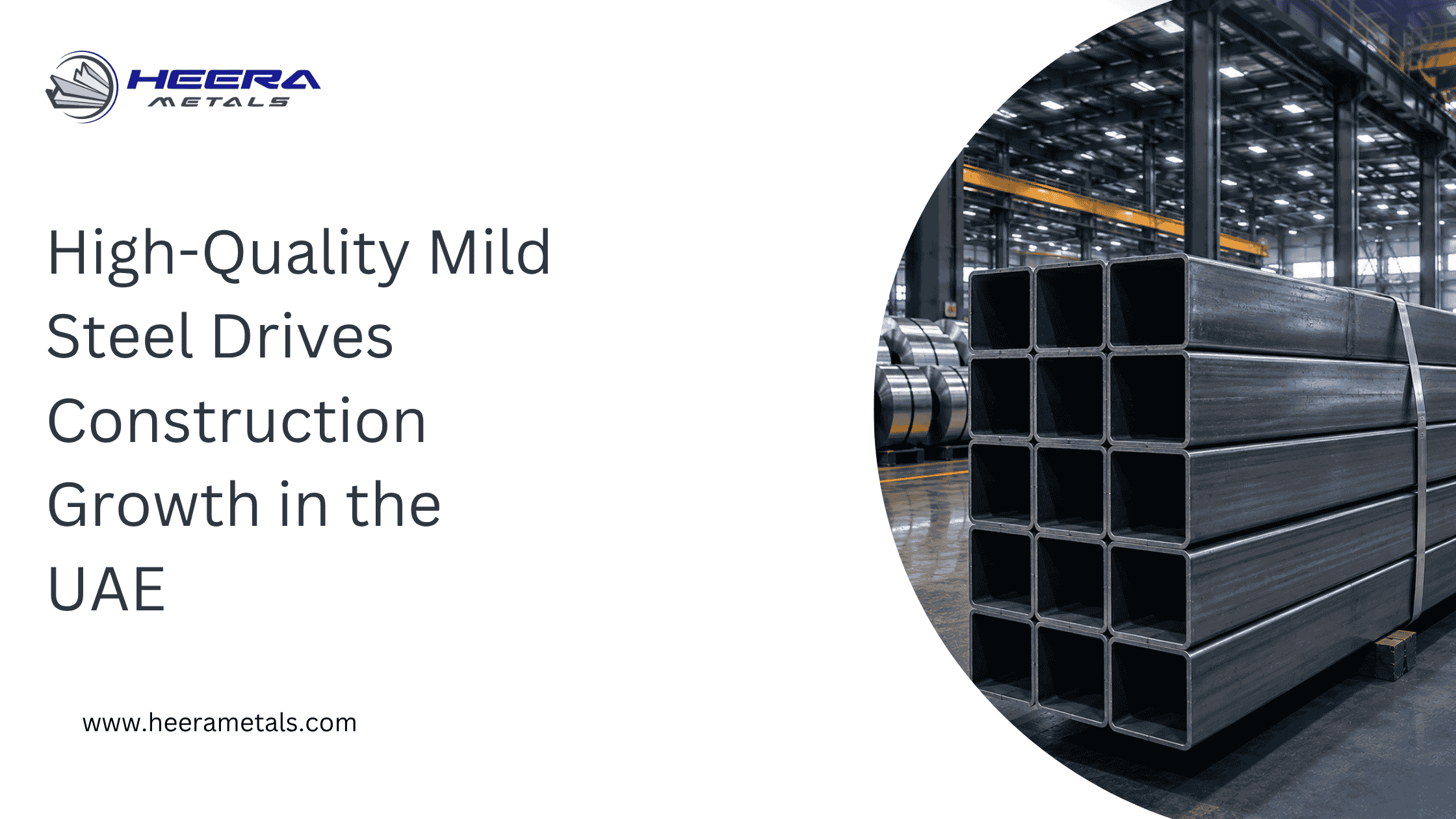 High quality mild steel for UAE construction projects